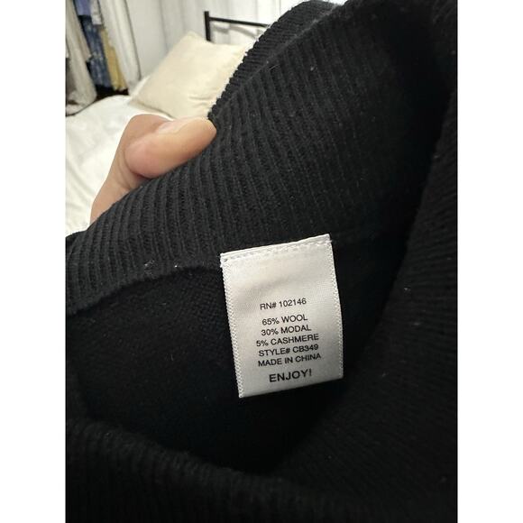 Michael Stars Black Jogger Pants Size Medium Loungewear - Picture 3 of 4